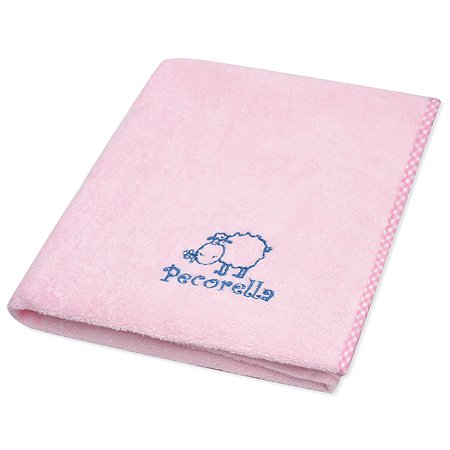 Полотенце на липучке Pecorella Розовое