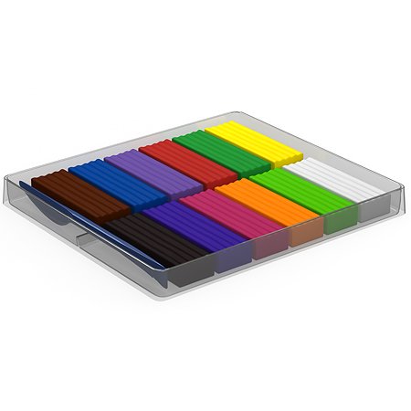 Пластилин ArtBerry с алоэ 12цветов 216г со стеком 41763 - фото 5