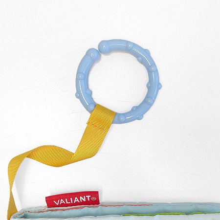 Книжка-игрушка VALIANT для малышей «Времена года» с прорезывателем и подвесом - фото 4