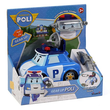 Машинка POLI Поли с аксессуаром 83392 - фото 2