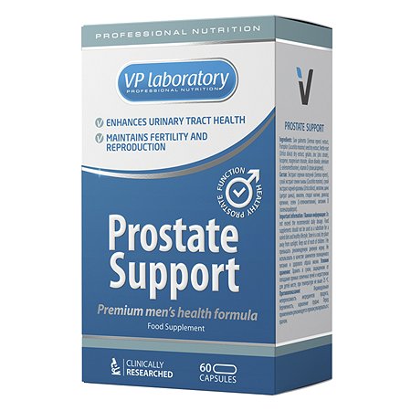 Биологичечки активная добавка VPLAB Prostate Support для мужского здоровья 60капсул