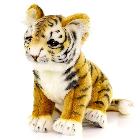 Реалистичная мягкая игрушка Hansa Тигр амурский детёныш 26 см