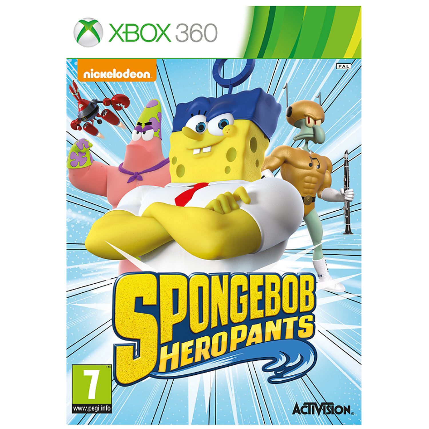 Игра Activision SpongeBob Heropants Xbox 360 англ версия - фото 1