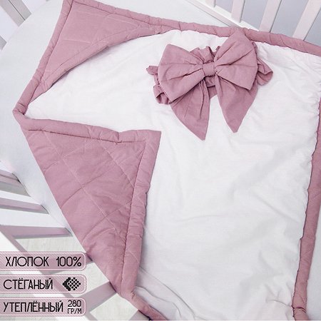 Конверт-одеяло на выписку Amarobaby Lullaby Розовый - фото 10
