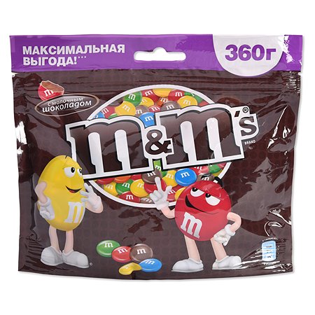 Драже M&MS шоколад 360г