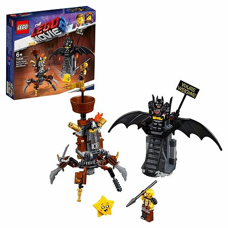 Конструктор LEGO Movie Боевой Бэтмен и Железная борода 70836