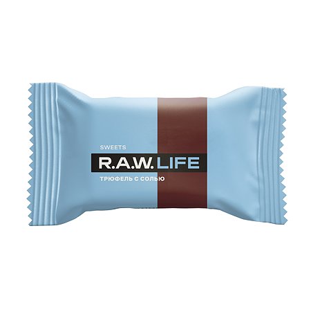 Конфета R.A.W.LIFE Sweets трюфель с солью 18г