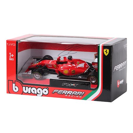 Машина BBurago 1:43 Ferrari Racing F14t 18-36801W - фото 2