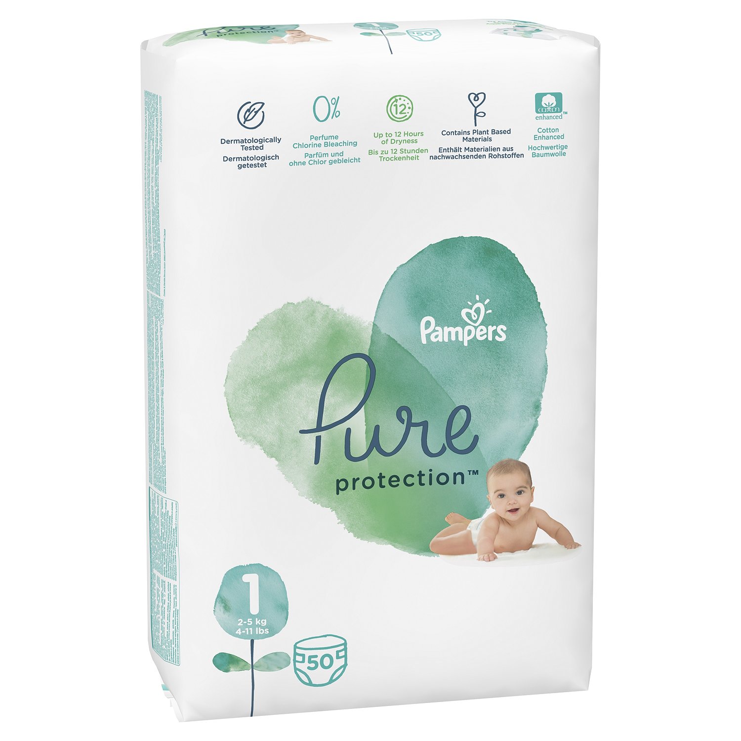 Pampers pure 1