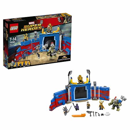 Конструктор LEGO Super Heroes Тор против Халка: Бой на арене (76088)