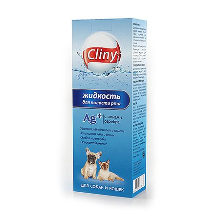Жидкость для животных Cliny для полости рта 100мл 56941