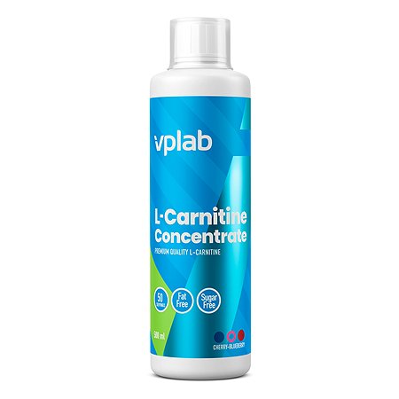 Л-карнитин VPLAB Concentrat вишня-черника 500мл