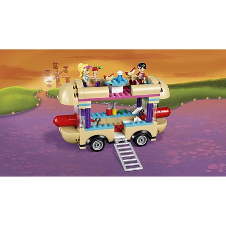 Конструктор LEGO Friends Парк развлечений: фургон с хот-догами (41129) - фото 5