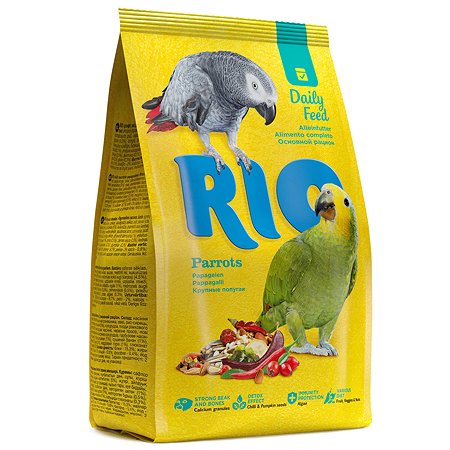 Корм для крупных попугаев RIO основной 500г
