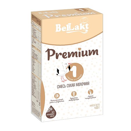 Смесь молочная Беллакт Premium 1 400г с 0месяцев