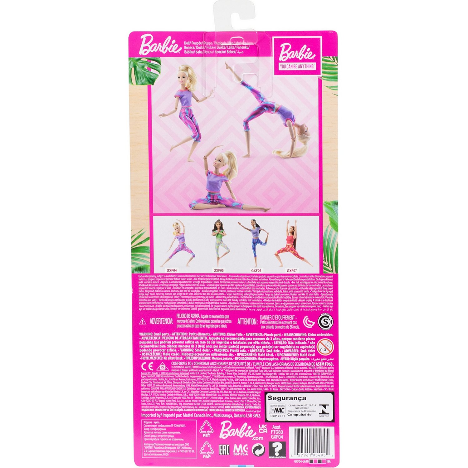 Кукла Barbie Безграничные движения  1 GXF04 - фото 5