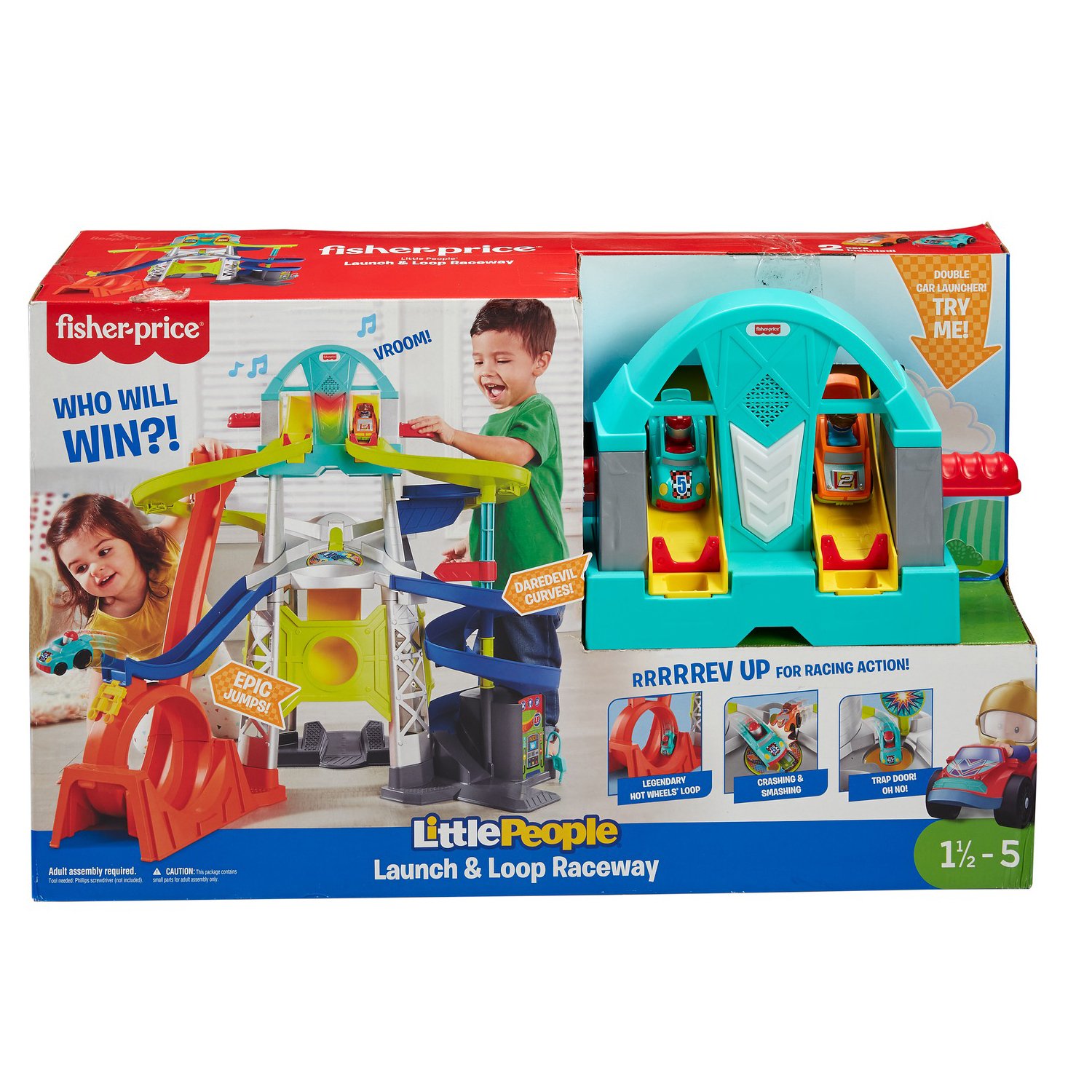 fisher price race track little people