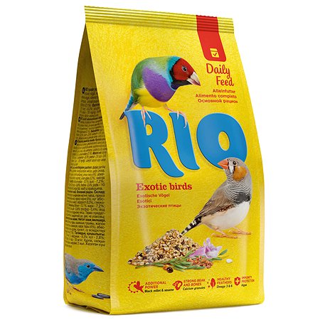 Корм для экзотических птиц RIO основной 500г