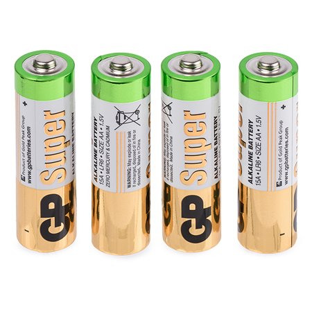 Батарейки GP 4шт GP 15A(LR6)-BL(C)4 - фото 3