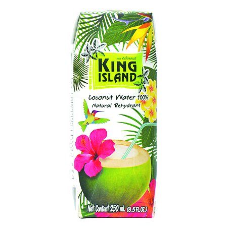 Вода King Island 100% кокосовая без сахара 250мл
