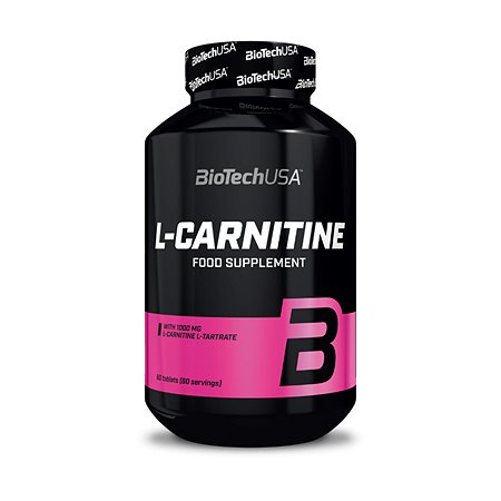 L-Карнитин BiotechUSA L-Carnitine 60 таблеток - фото 1