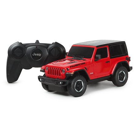Машина Rastar РУ 1:24 Jeep Wrangler Rubicon Красная 79500-R