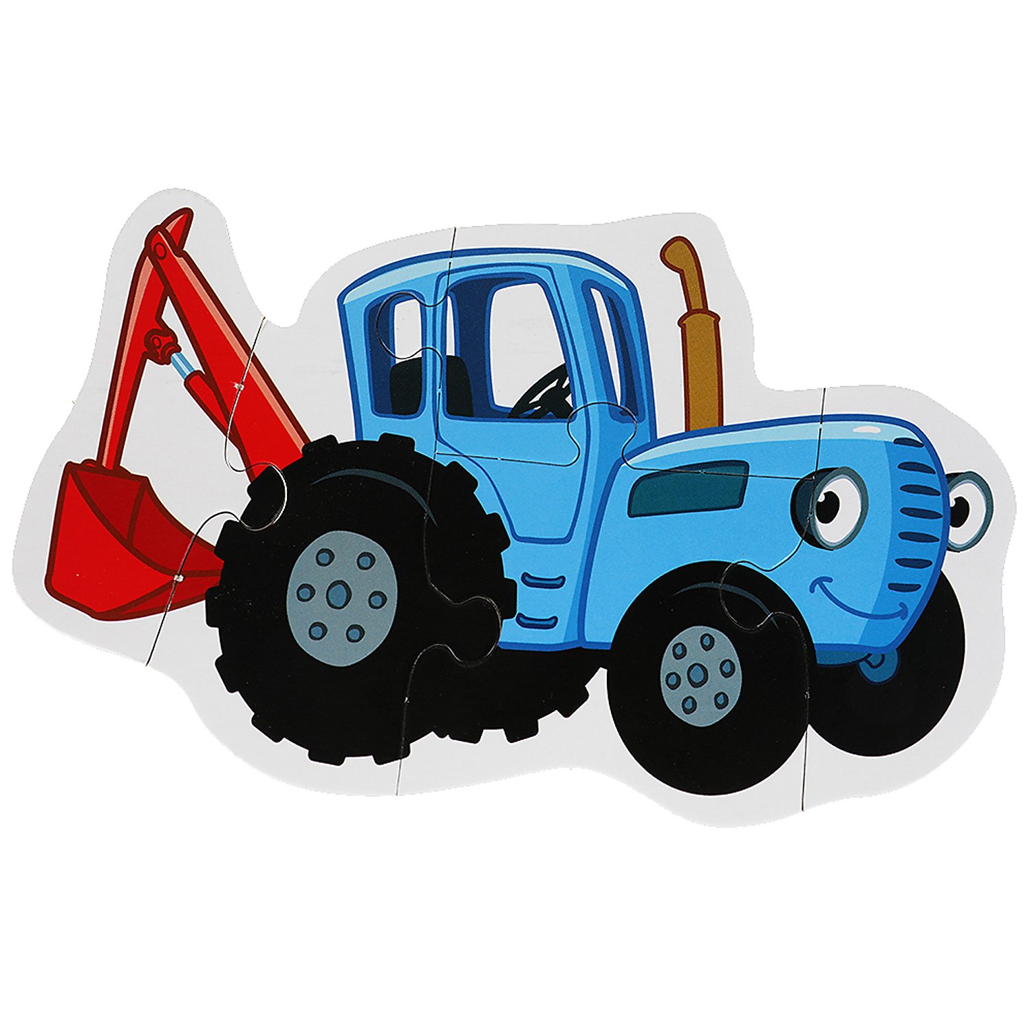 Синий трактор для малышей ТРАКТОРЕНОК