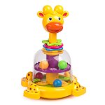 Развивающая игрушка BabyGo Жираф с вертушкой