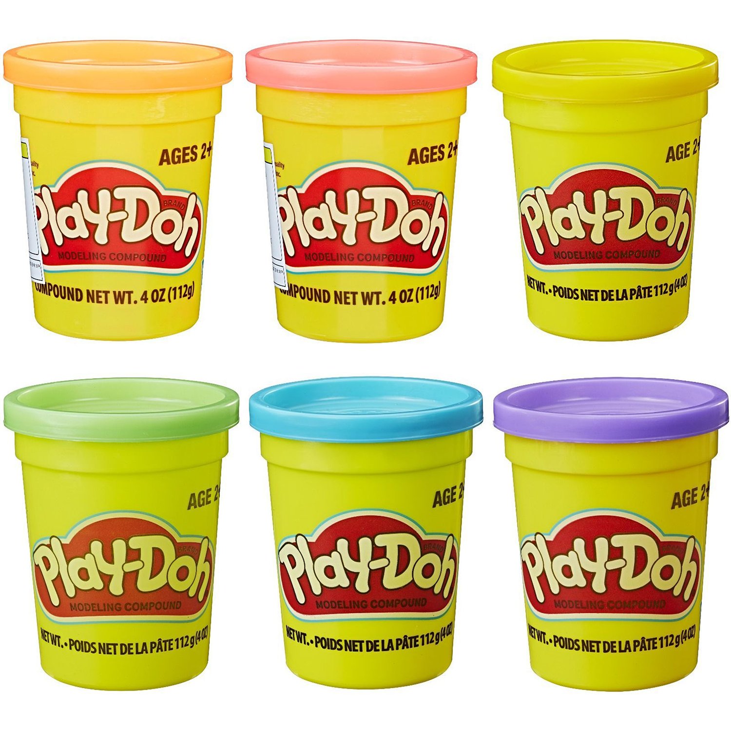 Пластилин Play-Doh 1цвет в ассортименте B6756EU2 - фото 1