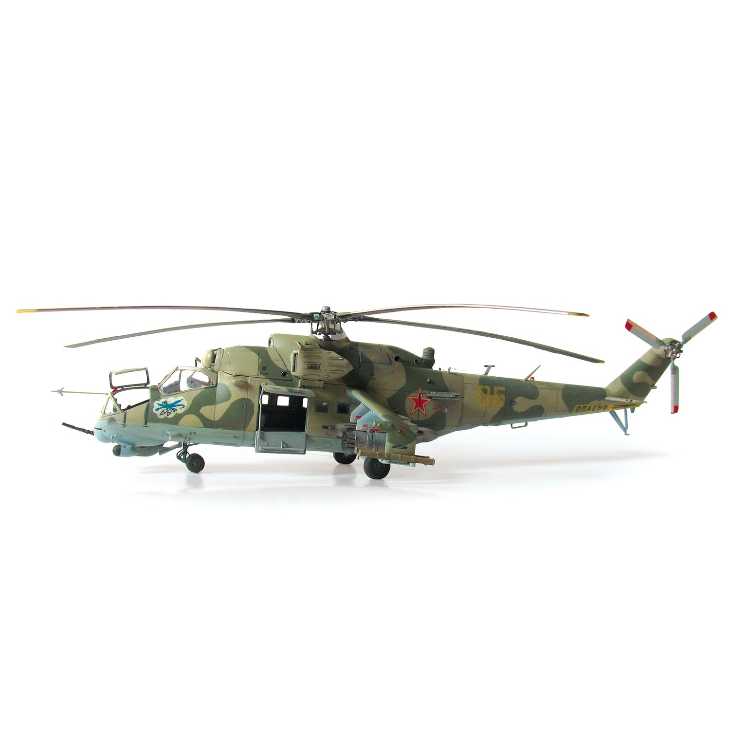 Подарочный набор Звезда Вертолет МИ 24 В/ВП Крокодил - фото 5
