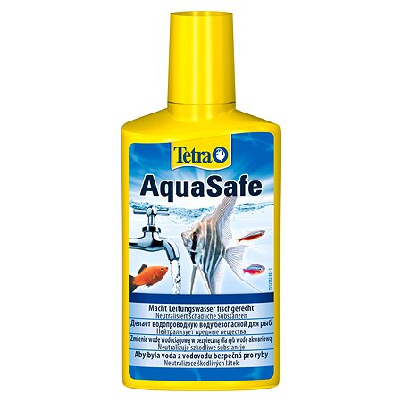 Кондиционер Tetra AquaSafe для подготовки воды аквариума 250 мл - фото 1