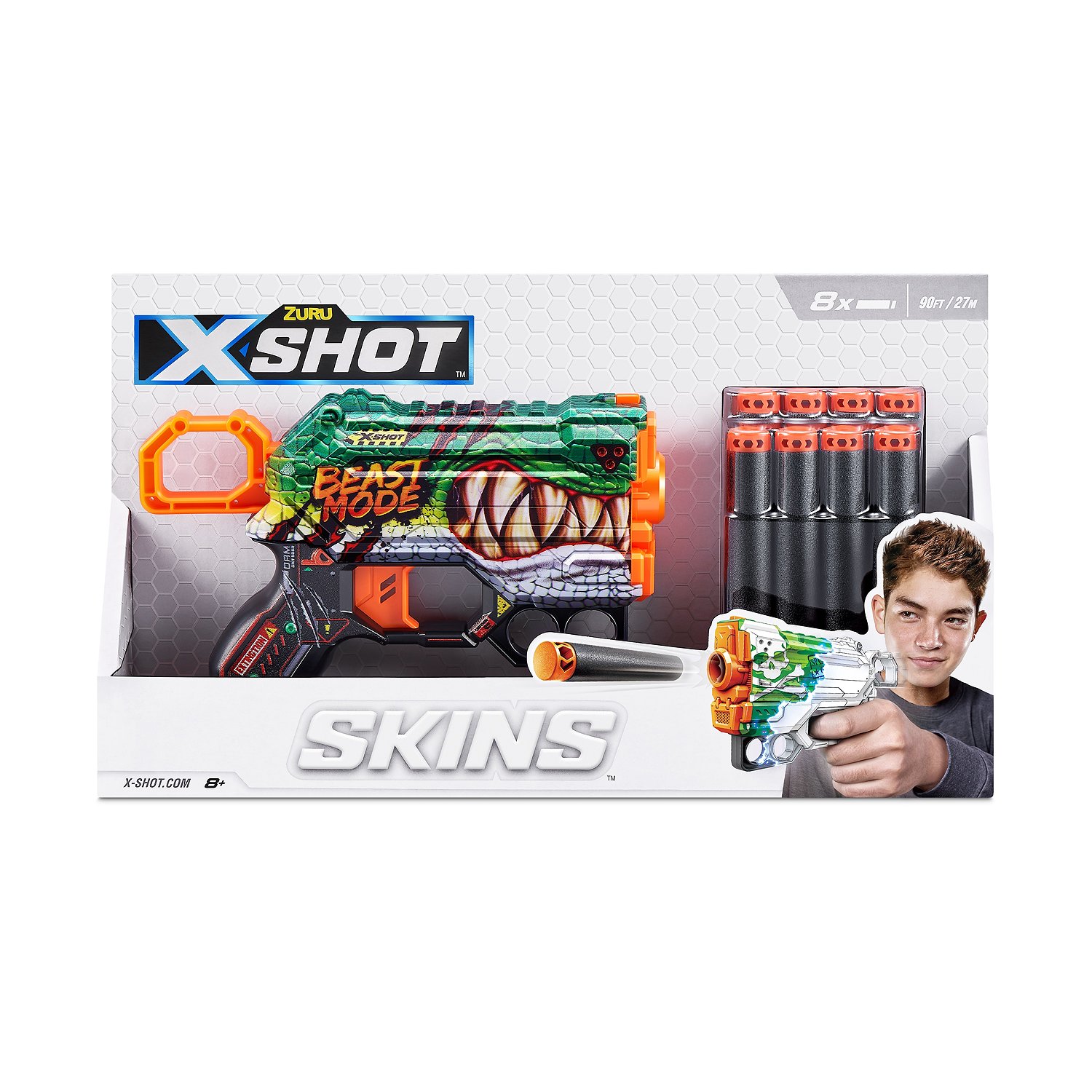 Набор для стрельбы X-SHOT  Скинс менейс в ассортименте 36515 - фото 51