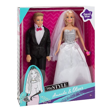 Набор кукол Demi Star Невеста и жених 99026 - фото 2