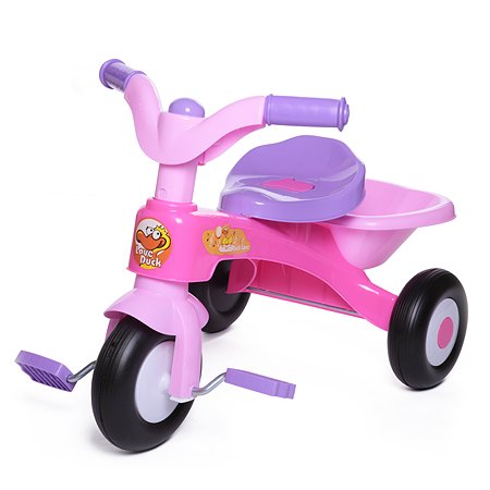 Велосипед трехколесный BabyCare Tricycle розовый - фото 1