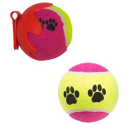 Игрушка для собак Lilli Pet Tennis balls set with 2 balls Красный 20-2608