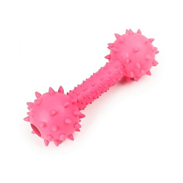 Игрушка для собак Uniglodis Гантель розовый