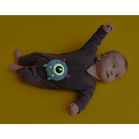 Игрушка-грелка Мякиши детская с вишнёвыми косточками Монстрик Упс для новорожденных - фото 8