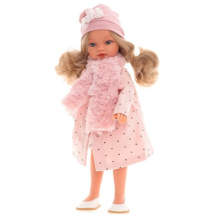 Кукла девочка Antonio Juan Ракель в розовом 33см виниловая - фото 4