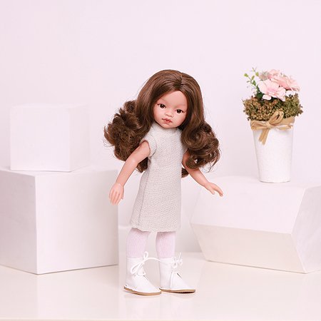 Кукла девочка Antonio Juan Росио в розовом 33 см виниловая - фото 5