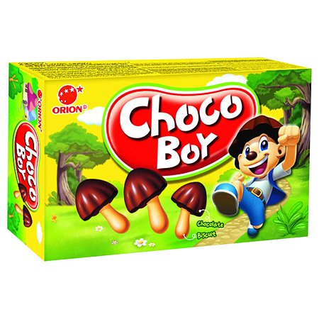 Печенье CHOCO-BOY с молочным шоколадом 45г