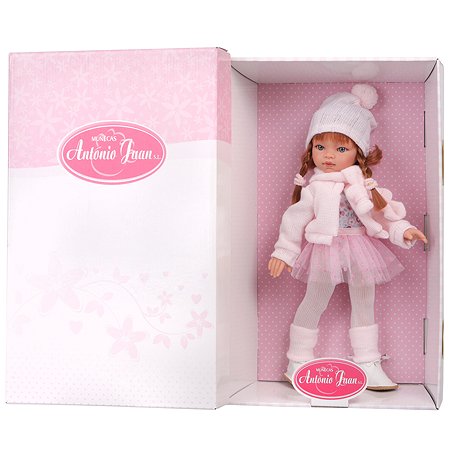 Кукла девочка Antonio Juan Эльвира в розовом 33 см виниловая - фото 11