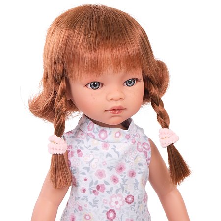 Кукла девочка Antonio Juan Эльвира в розовом 33 см виниловая - фото 4