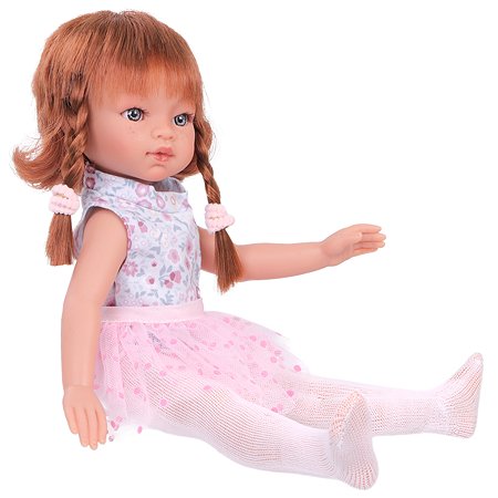 Кукла девочка Antonio Juan Эльвира в розовом 33 см виниловая - фото 5