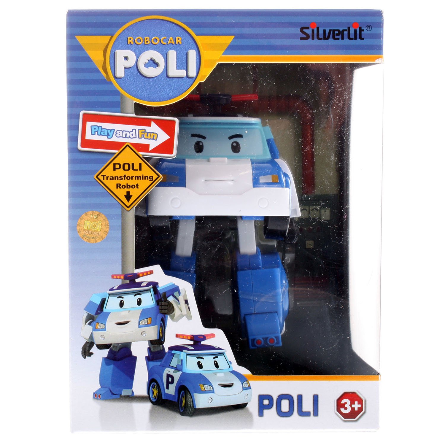 Машинка-трансформер POLI Robocar Poli Поли 10 см - фото 6