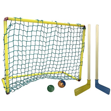 Набор для хоккея ASE-SPORT 2клюшки+шайба+мячик+ворота 12-3