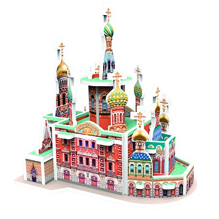 Набор пазлов IQ 3D PUZZLE Две столицы Санкт-Петербург - фото 2