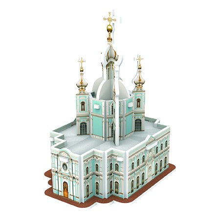 Набор пазлов IQ 3D PUZZLE Две столицы Санкт-Петербург - фото 8