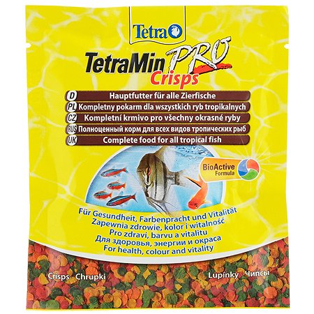 Корм для рыб Tetra Min Pro Crisps всех видов рыб чипсы 12г