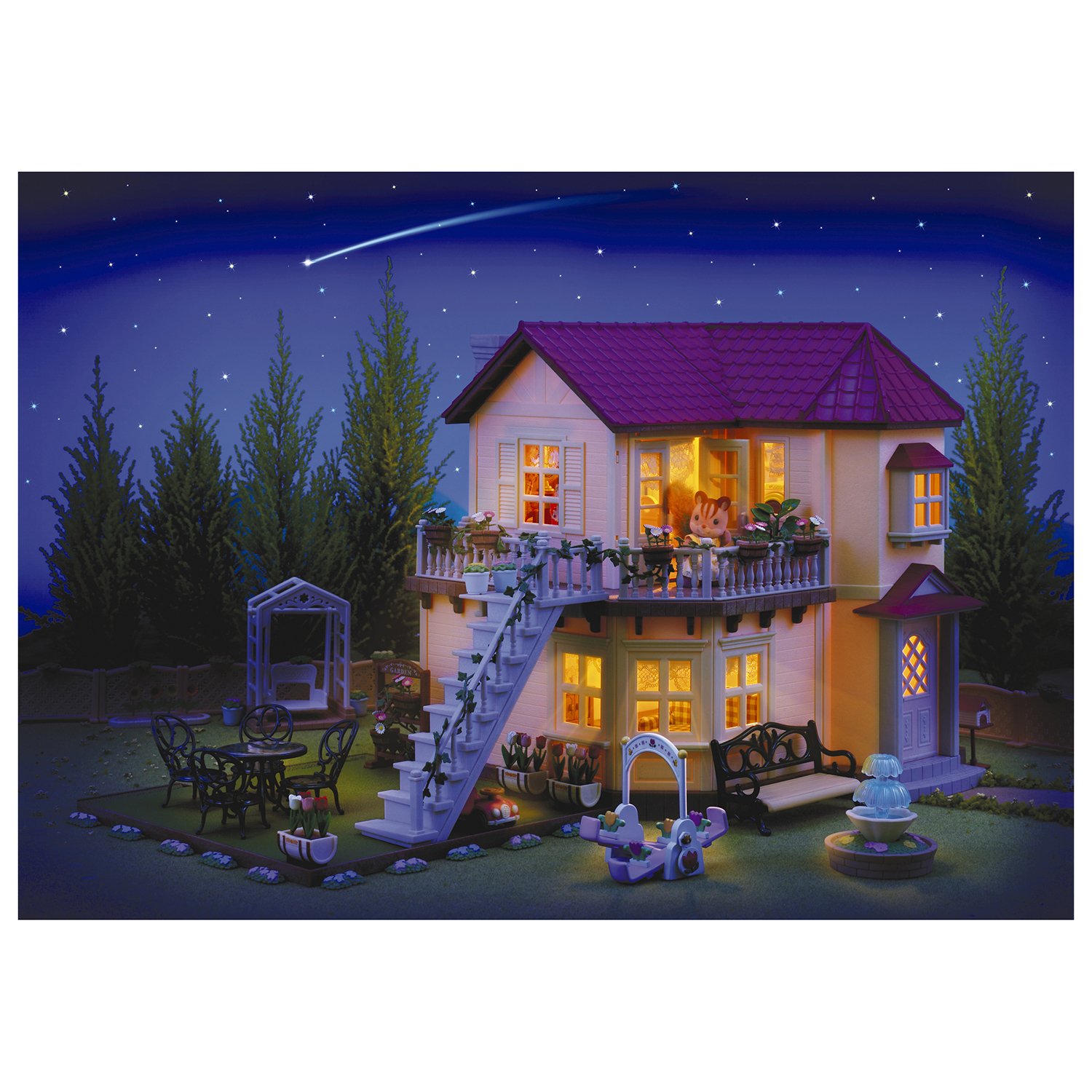 Набор Sylvanian Families "Большой дом со светом" (2752) - фото 16