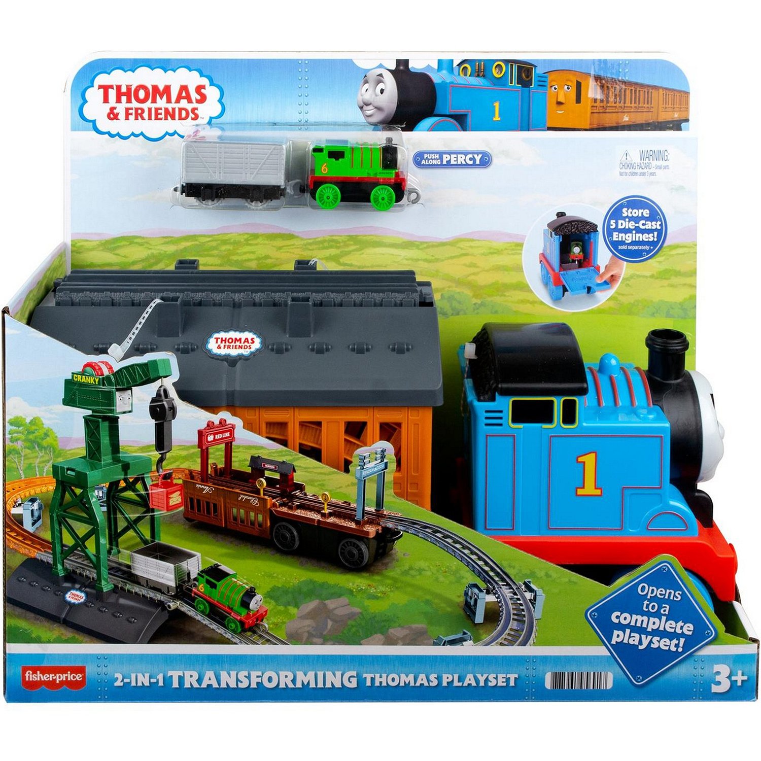 Набор игровой Thomas & Friends Томас Трансформер GXH08 - фото 2